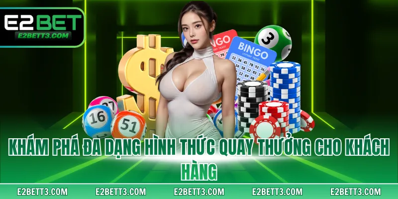 Khám phá đa dạng hình thức quay thưởng cho khách hàng